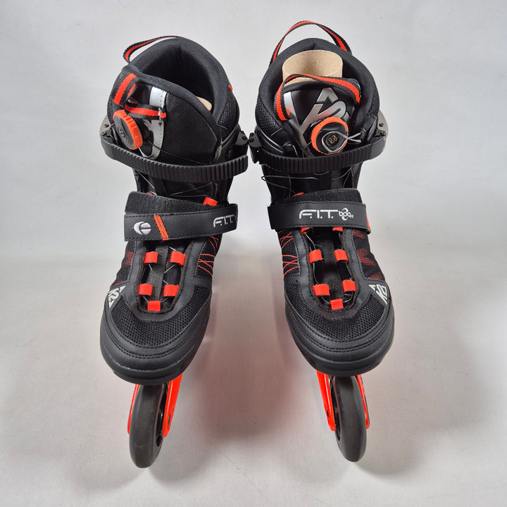 K2 FIT 80 Inlineskates – Svart/Röd