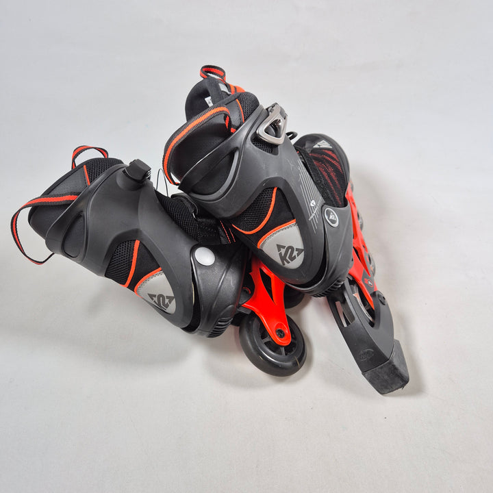 K2 FIT 80 Inlineskates – Svart/Röd
