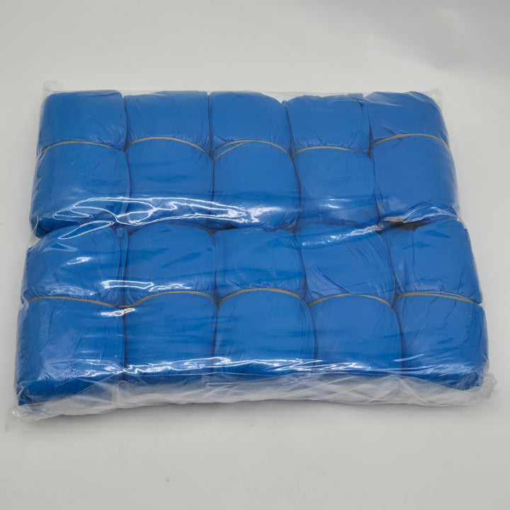 Blå skoskydd – engångsöverdrag för skor