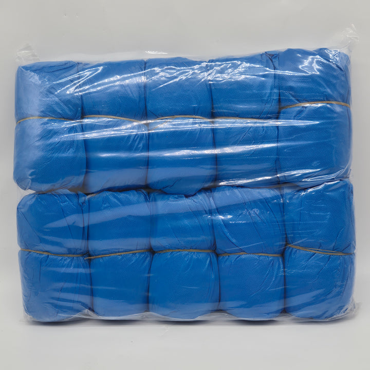 Blå skoskydd – engångsöverdrag för skor