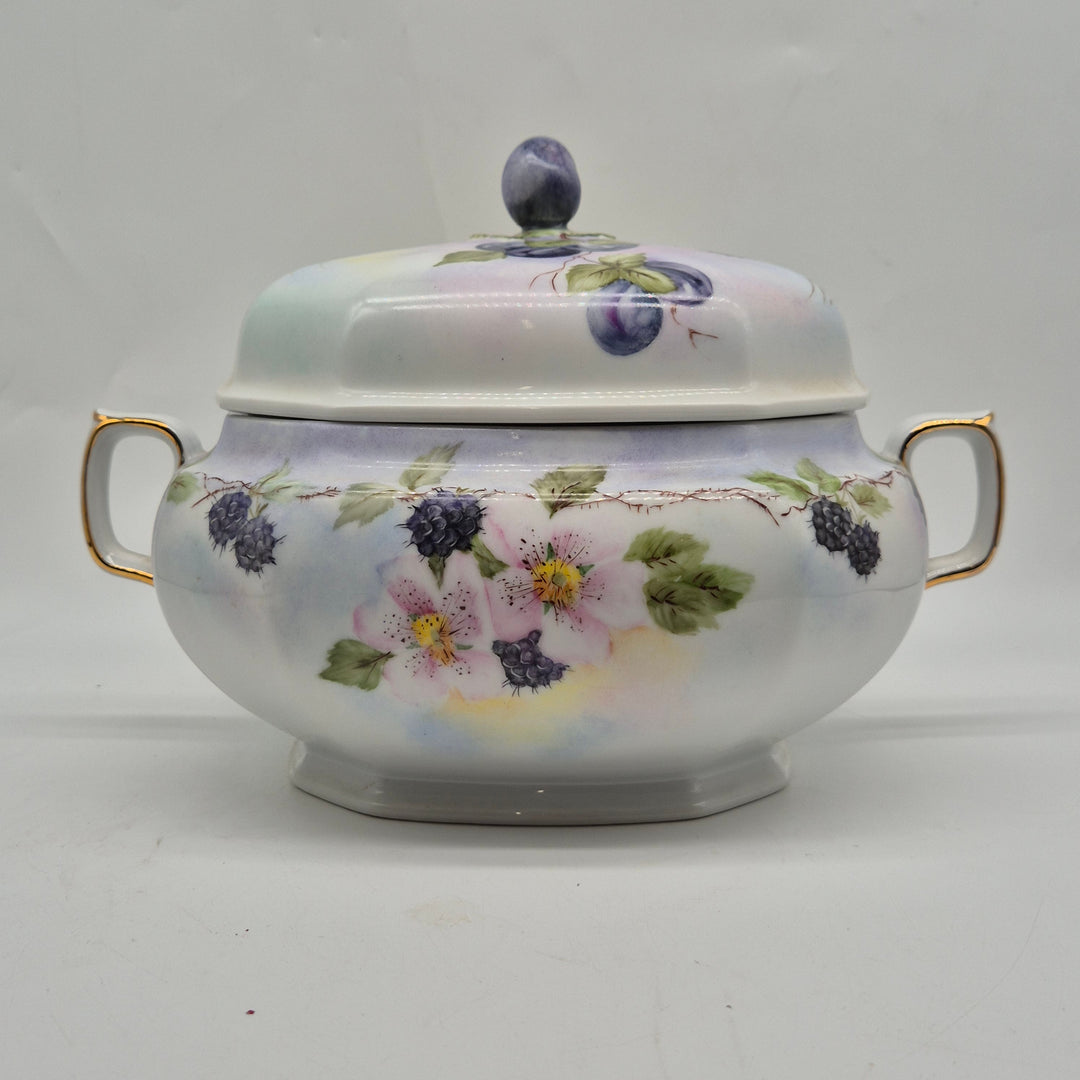 Leuchtenburg serveringsgryta retro porslin vintage