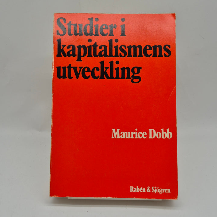 Studier i kapitalismens utveckling av Maurice Dobb