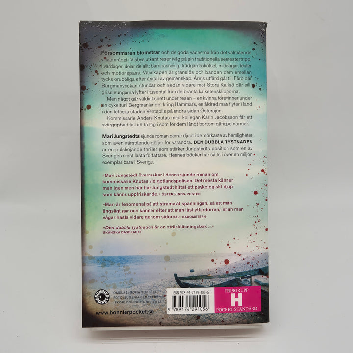 Mari Jungstedt - Den Dubbla Tystnaden - Pocketbok