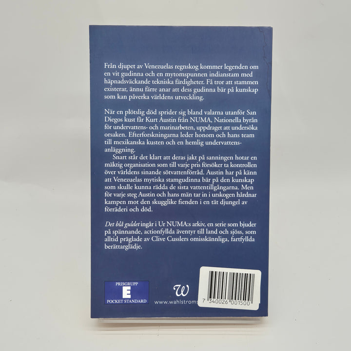 Clive Cussler bok Det blå guldet pocket