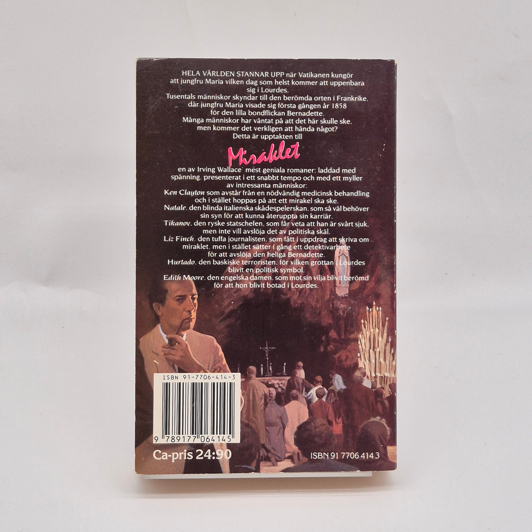 Irving Wallace Miraklet Retro Pocketbok