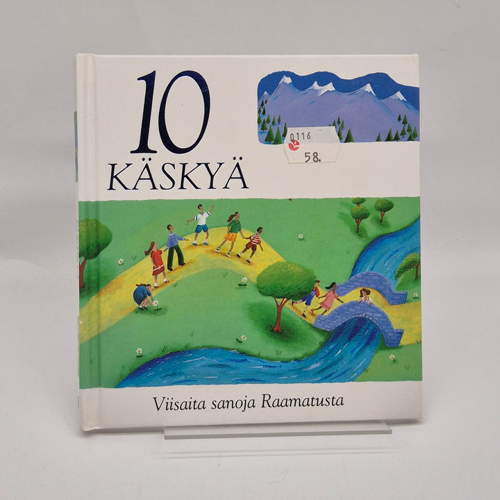 "10 Käskyä" Illustrerad Bok i Mycket Gott Skick