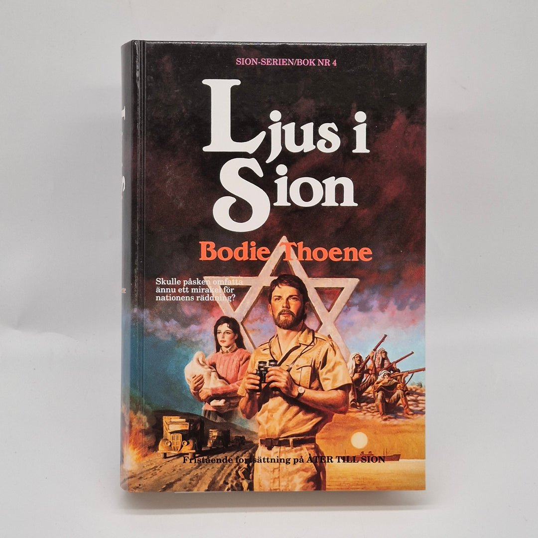 Historisk roman Ljus i Sion, retro bok