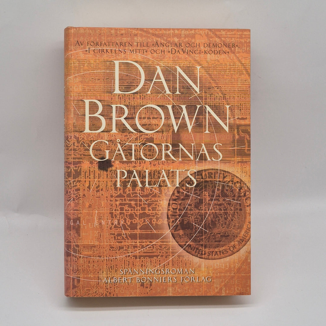 Dan Brown-thriller Gåtornas Palats i gott skick