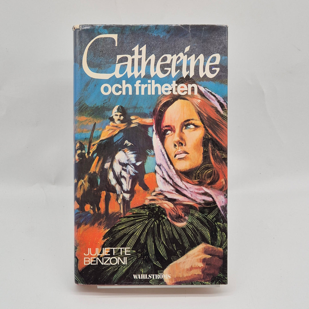 Catherine och friheten retro bok Benzoni