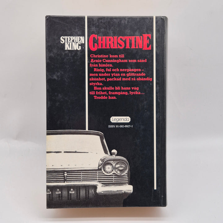 Klassisk retrobok "Christine" av Stephen King