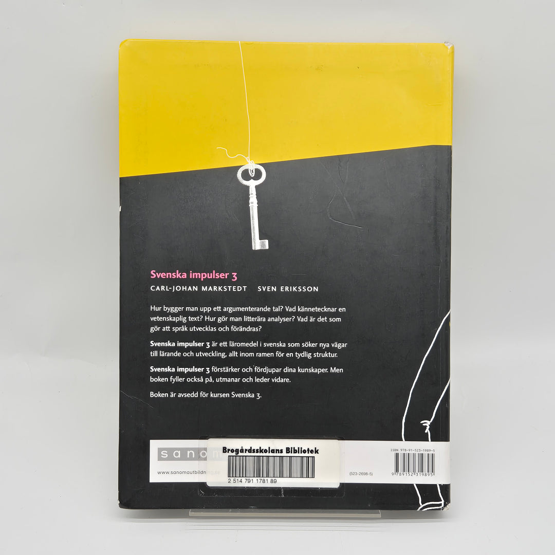 Svenska impulser 3 bok i gott skick