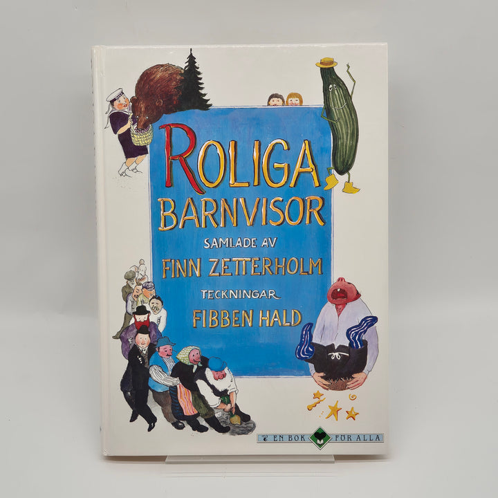 Retro Barnbok Roliga Barnvisor - Färgglad och Engagerande