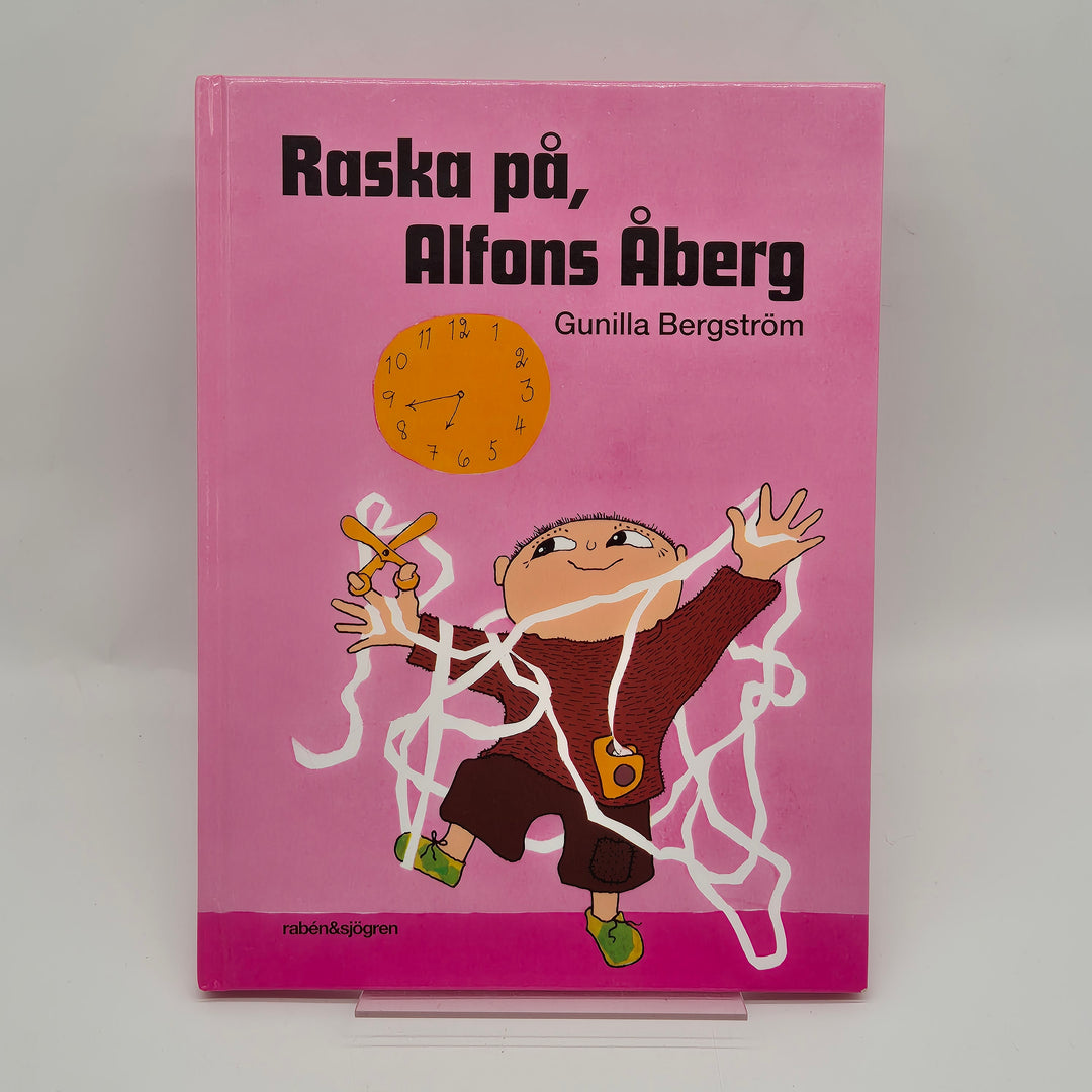 Raska på, Alfons Åberg barnbok klassiker