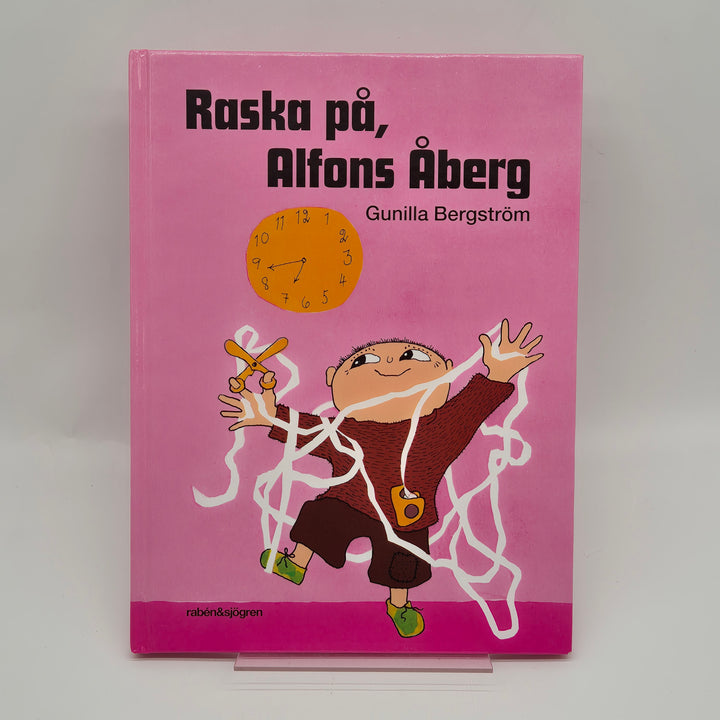 Raska på, Alfons Åberg barnbok klassiker