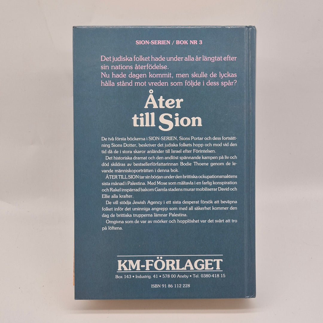 Åter till Sion, Begagnad Bok, Gott Skick