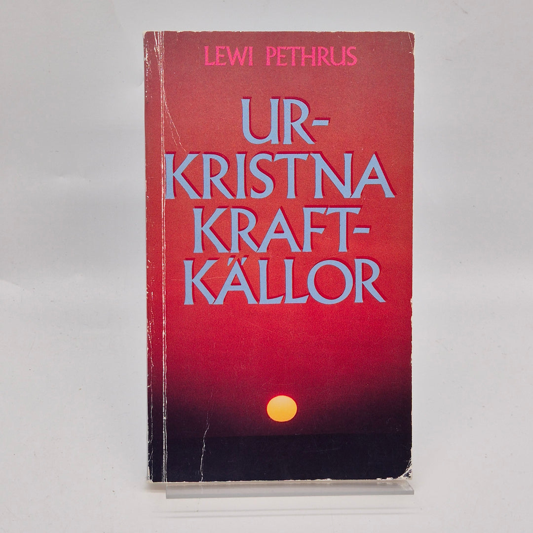 Retro Bok "Ur-Kristna Kraftkällor" av Pethrus