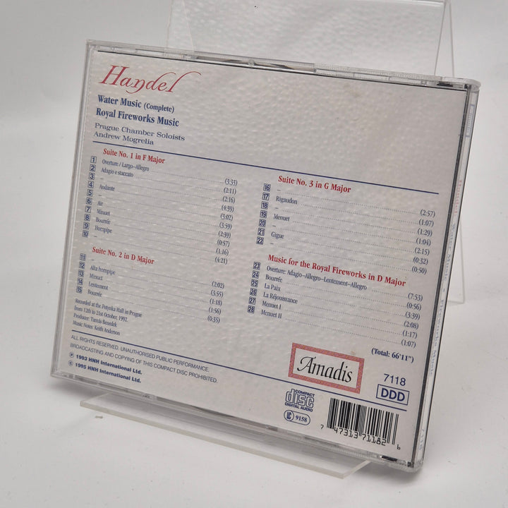 Händels Vattenmusik CD Klassisk Musik Begagnad
