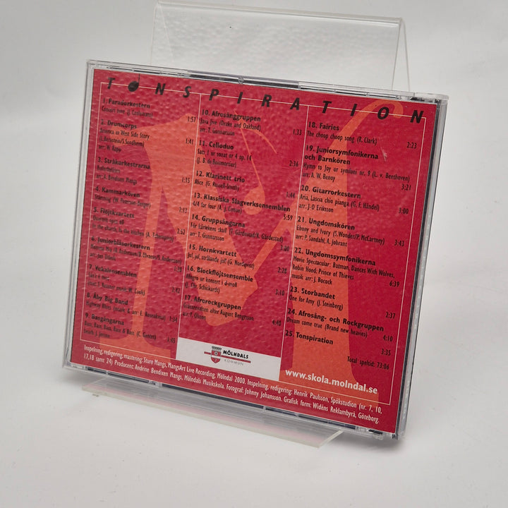 CD Tönspiration av Mölndals Musikkola