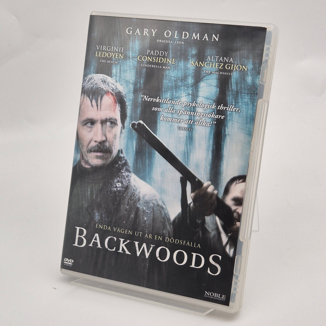 Backwoods DVD Psykologisk Thriller med Gary Oldman