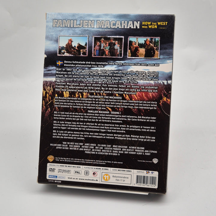 Familjen Macahan Säsong 1 Retro DVD-box