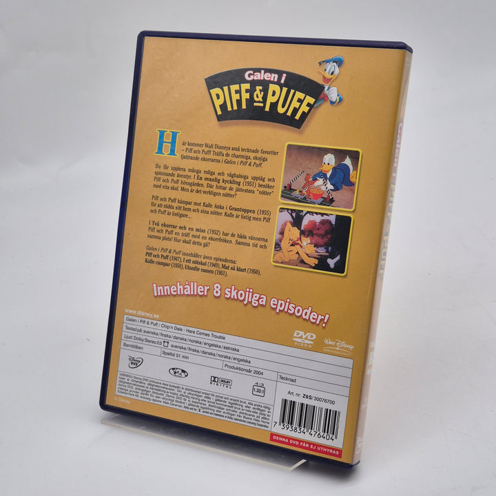 Disney DVD Galen i Piff & Puff Retro