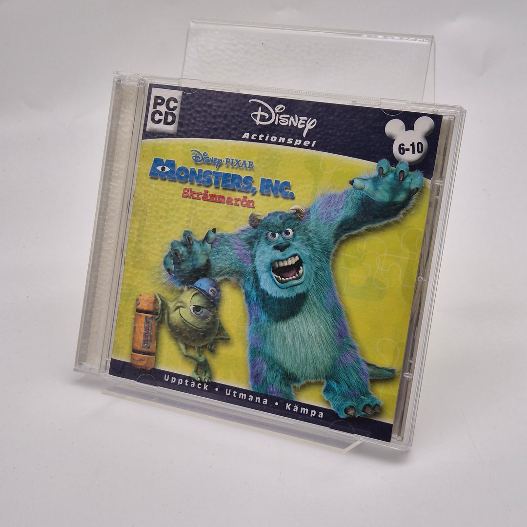 Retro Disney Pixar PC-spel Monsters, Inc.: Skrämmarön
