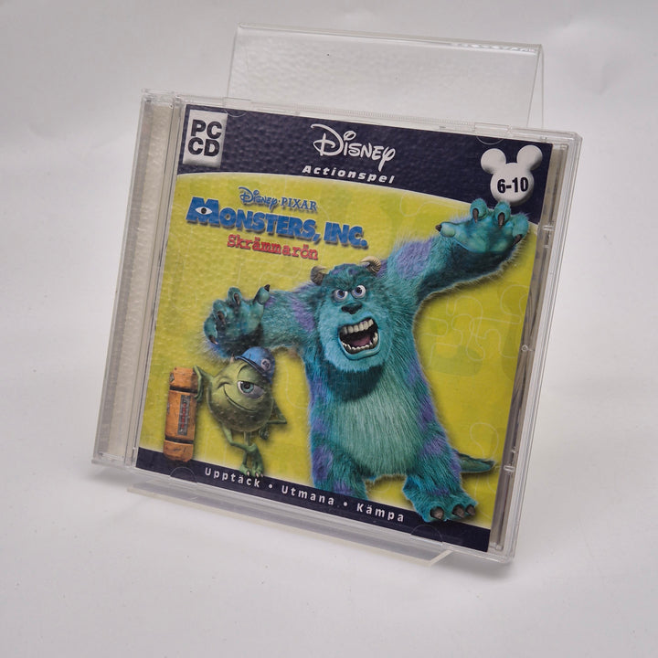 Retro Disney Pixar PC-spel Monsters, Inc.: Skrämmarön
