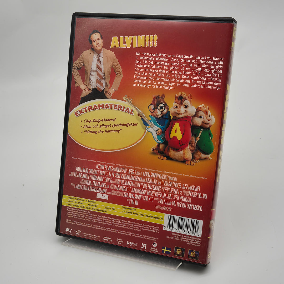 Alvin och gänget DVD Familjefilm 20th Century Fox