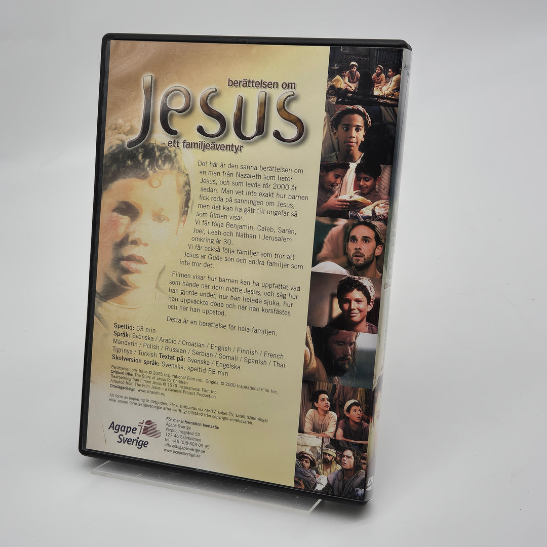 DVD: Jesus - Ett Familjeäventyr från Agape Sverige