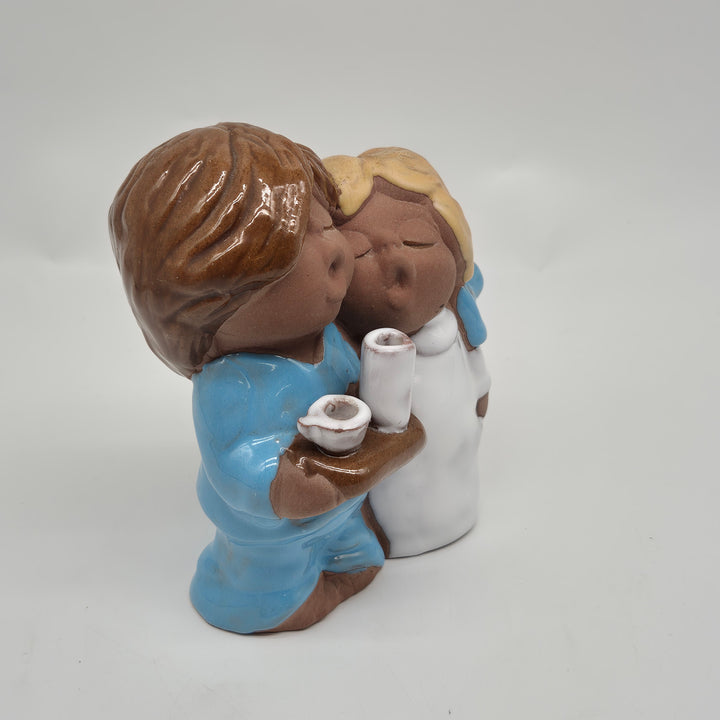 Jie Gantofta Retro Figurin i Keramik