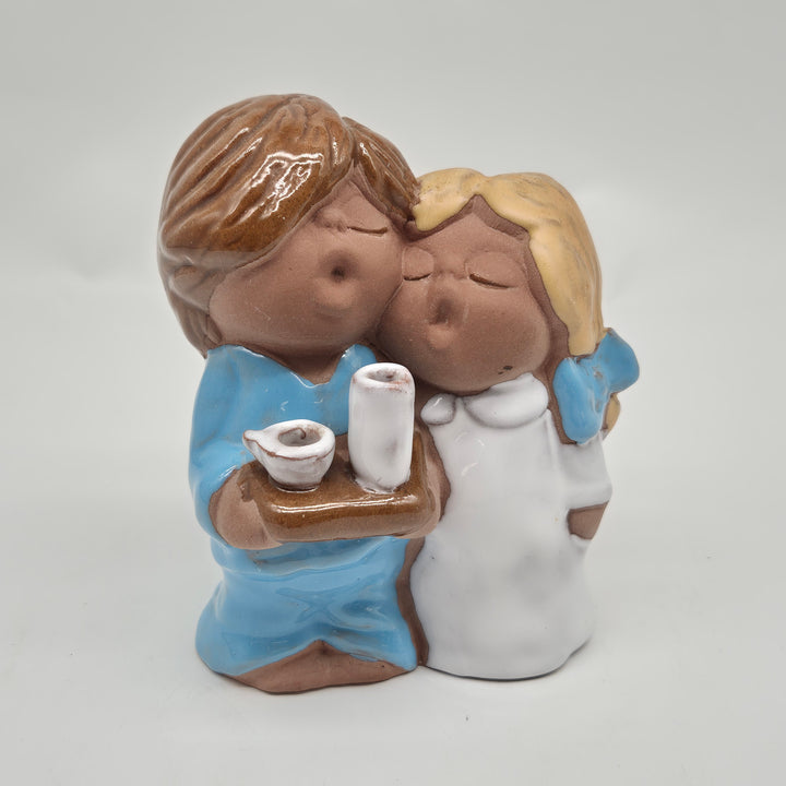 Jie Gantofta Retro Figurin i Keramik