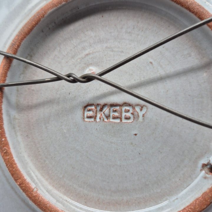 Ekeby Tallrik Retro Keramik Segelfartygsmotiv