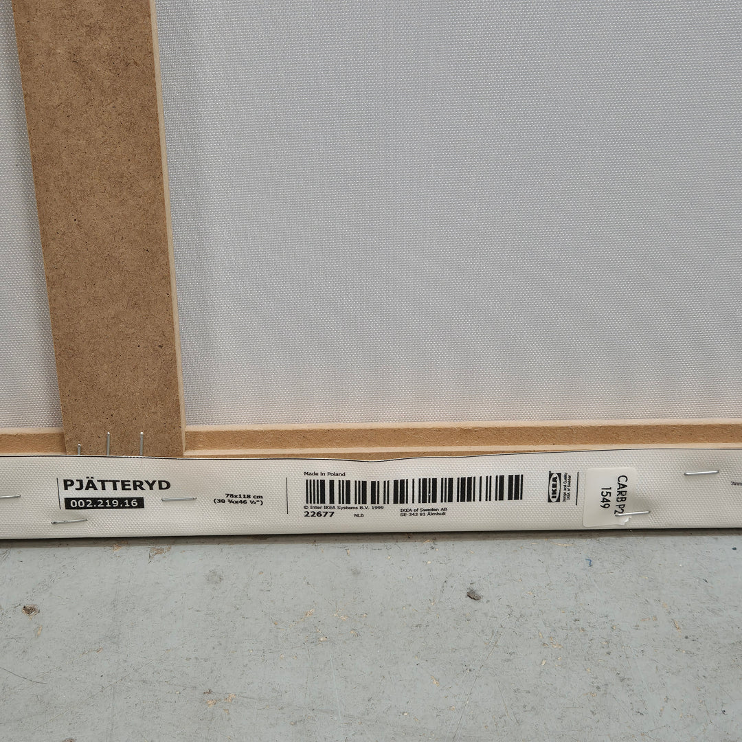 IKEA PJÄTTERYD BlomCanvas Vita Blommor