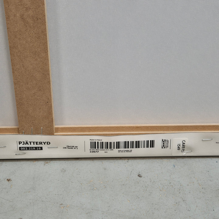 IKEA PJÄTTERYD BlomCanvas Vita Blommor