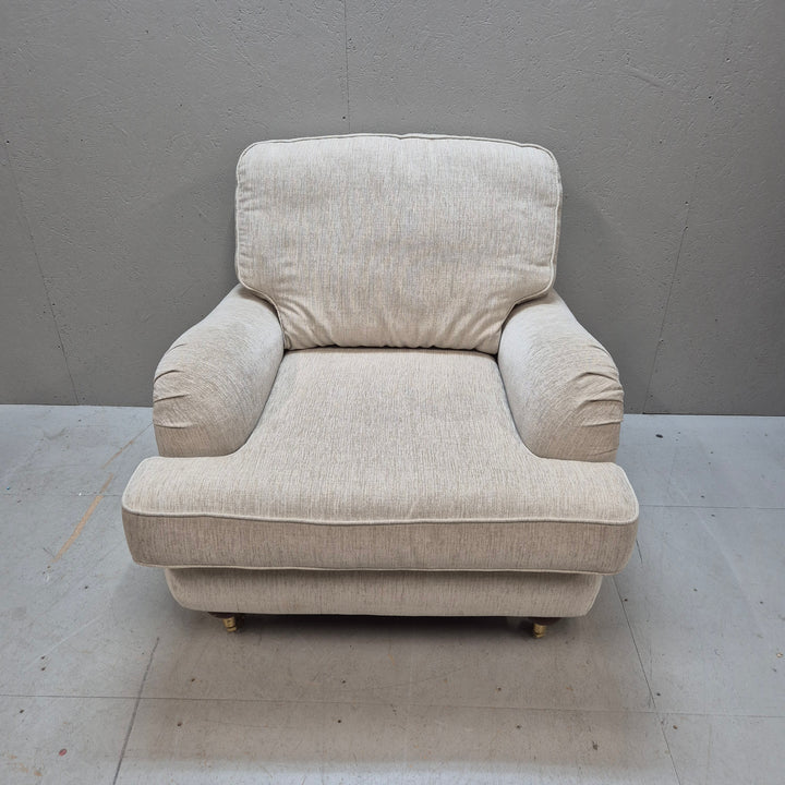 Elegant och Bekväm Stor Fåtölj i Textil