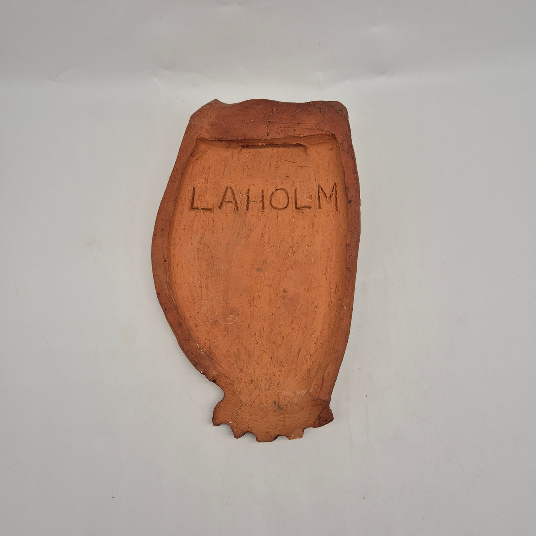 Retro keramikuggla från Laholm i mycket gott skick