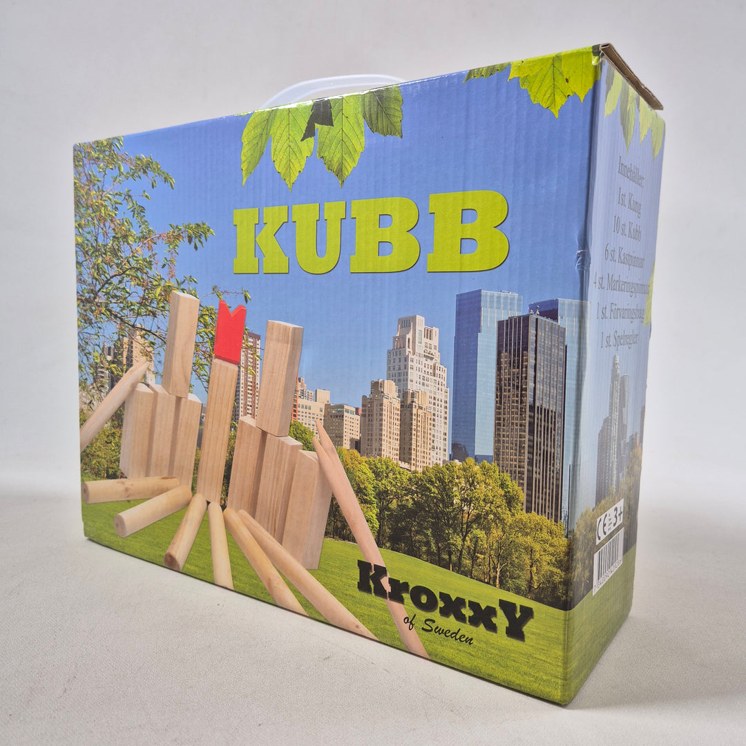 Kubbspel i trä från Koxxy begagnad