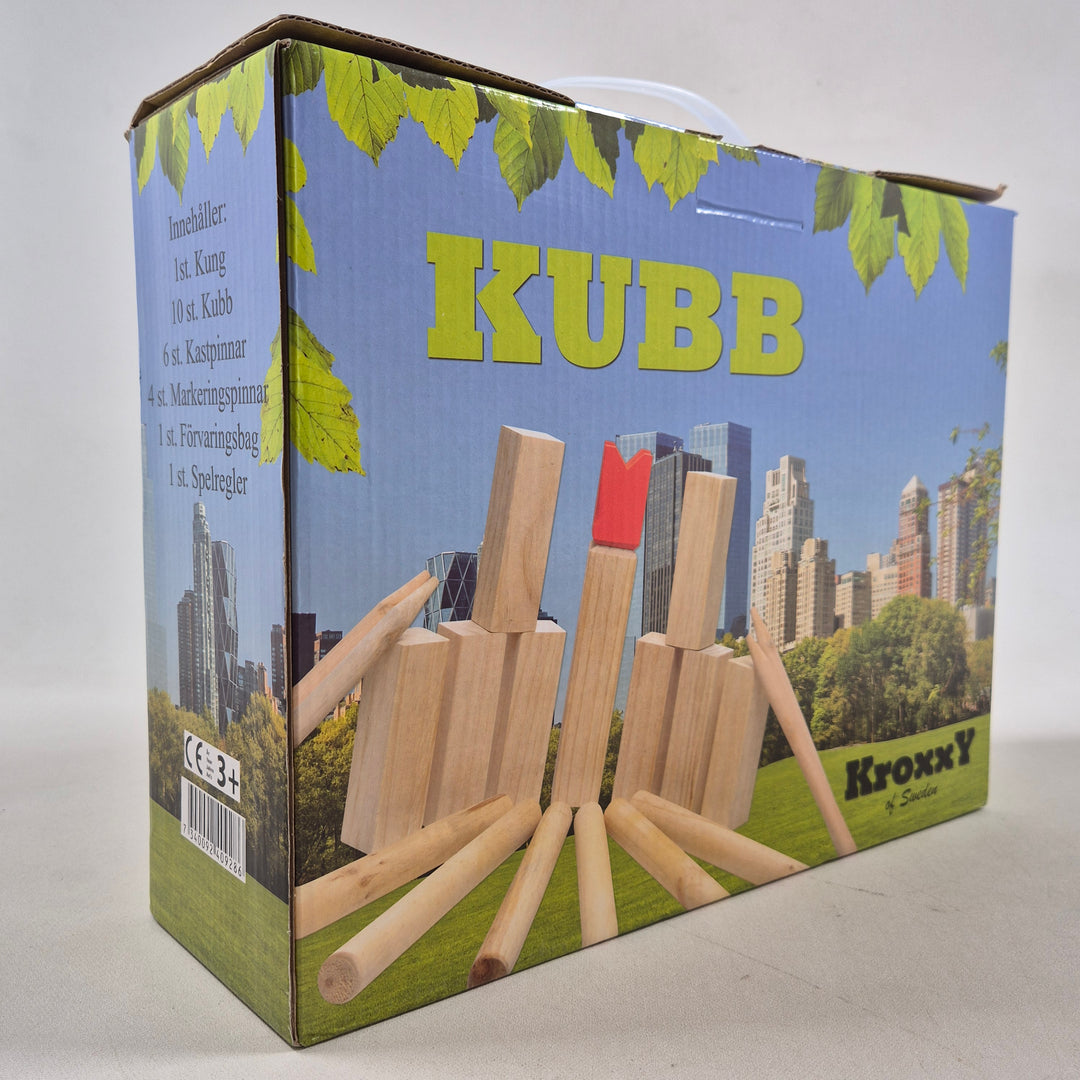 Kubbspel i trä från Koxxy begagnad