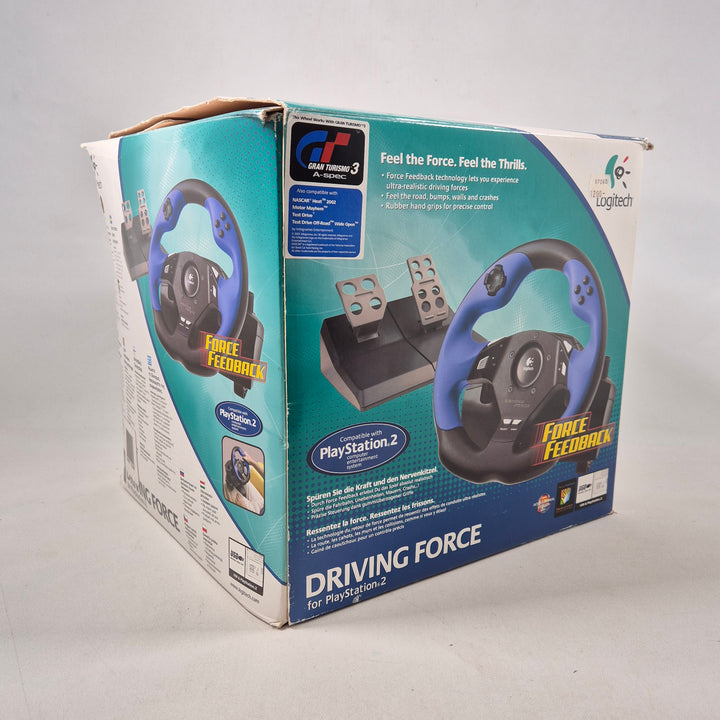 Retro Logitech Driving Force Ratt PS2