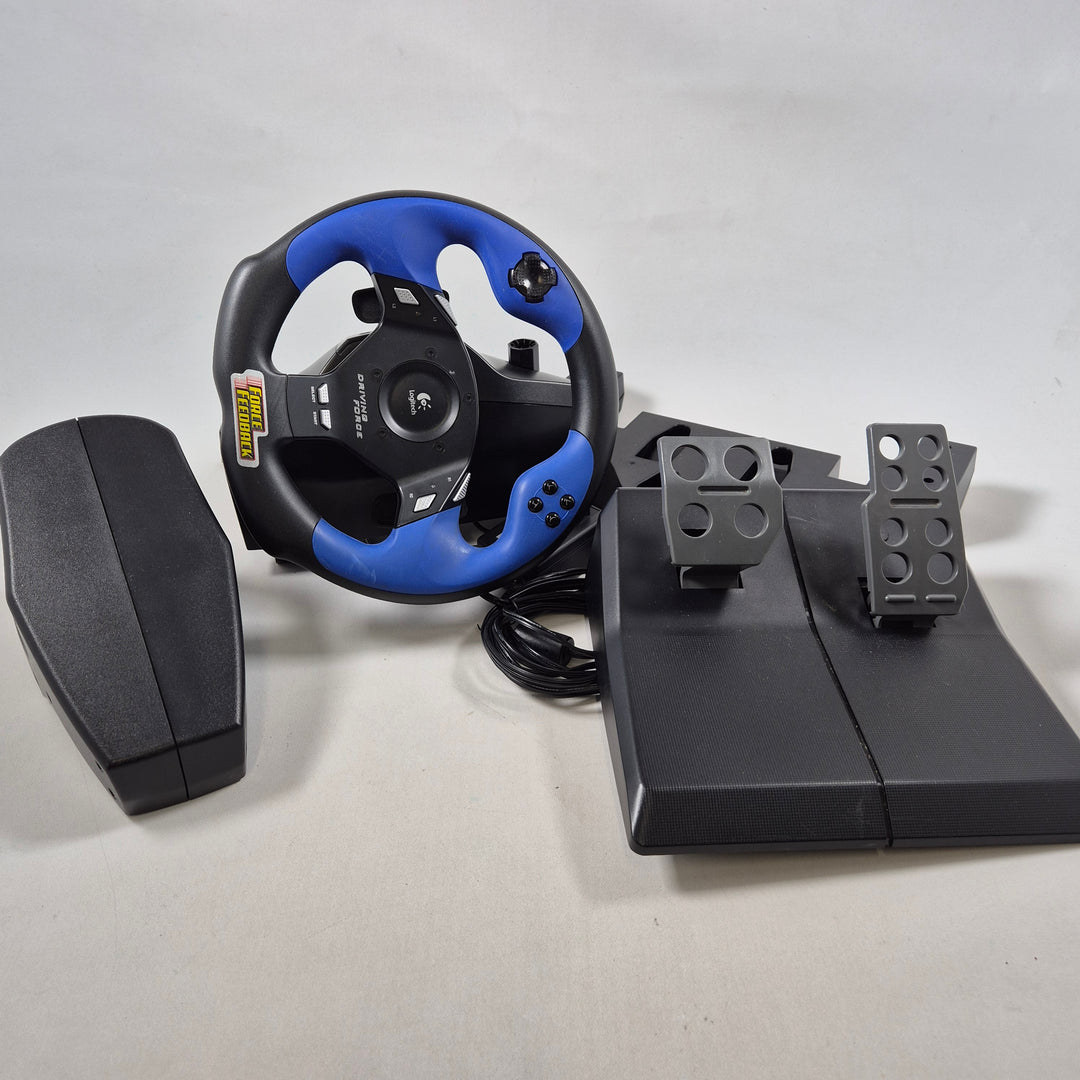 Retro Logitech Driving Force Ratt PS2