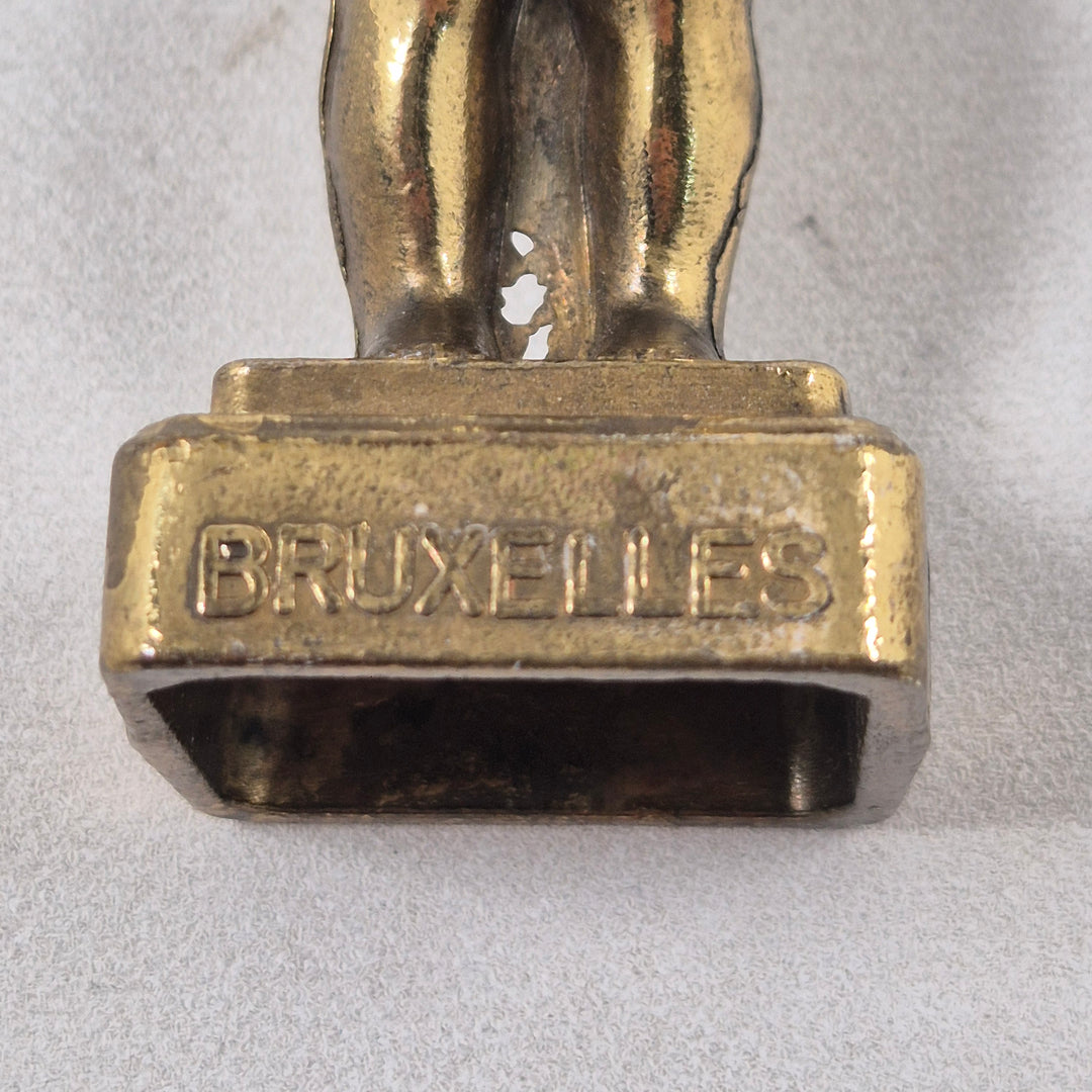 Bronsfigurin Manneken Pis Retro Samlarföremål