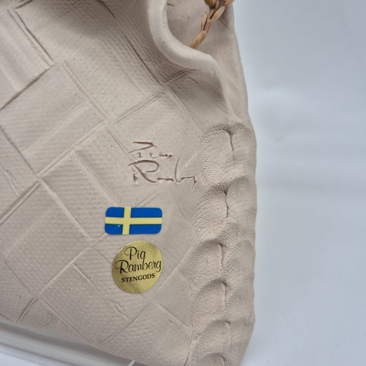 Retro keramikväska med kornax av Pia Ranberg