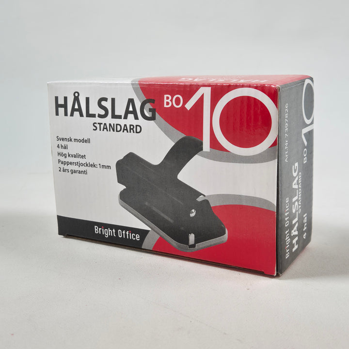 Klassisk hålslagare i plast och metall