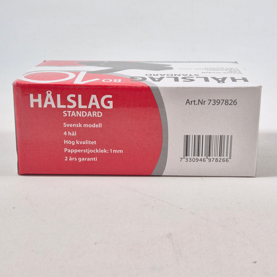 Klassisk hålslagare i plast och metall
