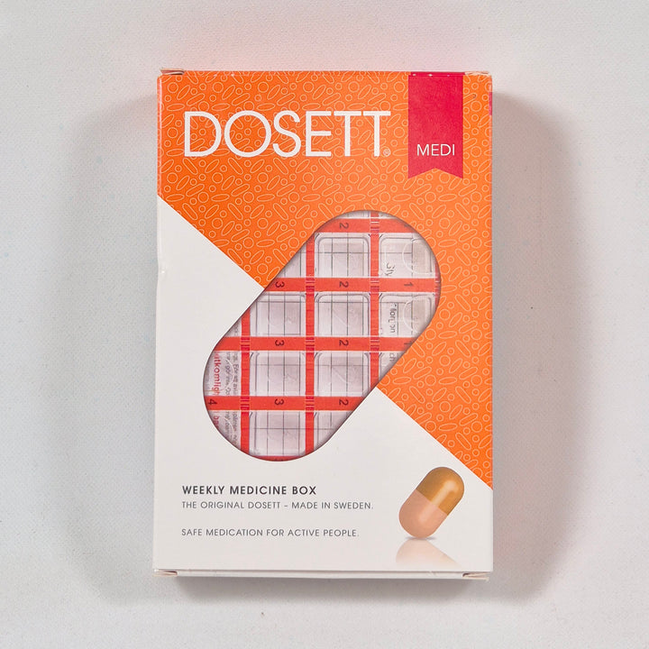 DOSETT Medi – Veckodosett för medicin