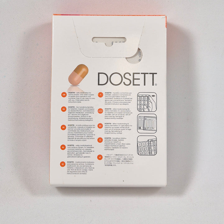 DOSETT Medi – Veckodosett för medicin