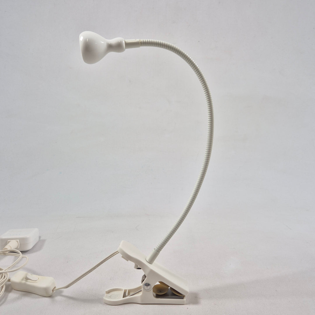 Flexibel klämlampa i plast och metall