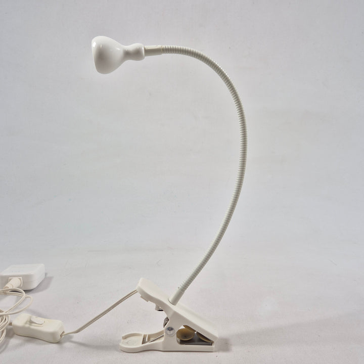 Flexibel klämlampa i plast och metall