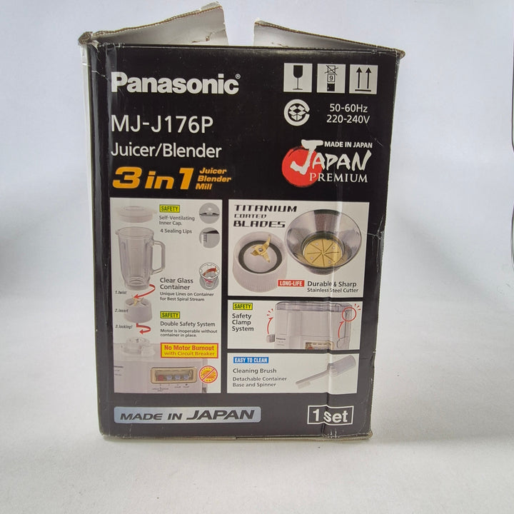 Retro Panasonic Mixer och Juicemaskin i Plast