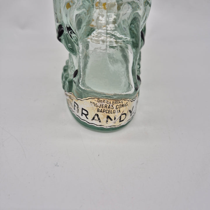 Figueras Comas retro glasvas med kvinnofigur